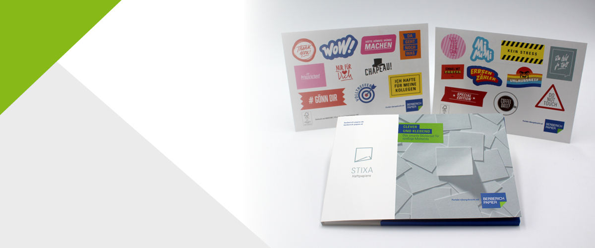 Clever und klebend – das Adestor Stickerset - BERBERICH Papier